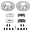 Load image into Gallery viewer, PowerStop Z26 Street Warrior Rear Brake Kit fits 2002-2006 Audi A4 / A4 Quattro - Main Product View