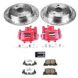 Load image into Gallery viewer, PowerStop Z26 Street Warrior Rear Brake Kit w/Calipers fits 2000-2001 Lexus ES300 / 2000-2001 Toyota Camry LE