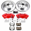 Load image into Gallery viewer, PowerStop Z26 Street Warrior Rear Brake Kit w/Calipers fits 2008-2017 Subaru Impreza / WRX STI