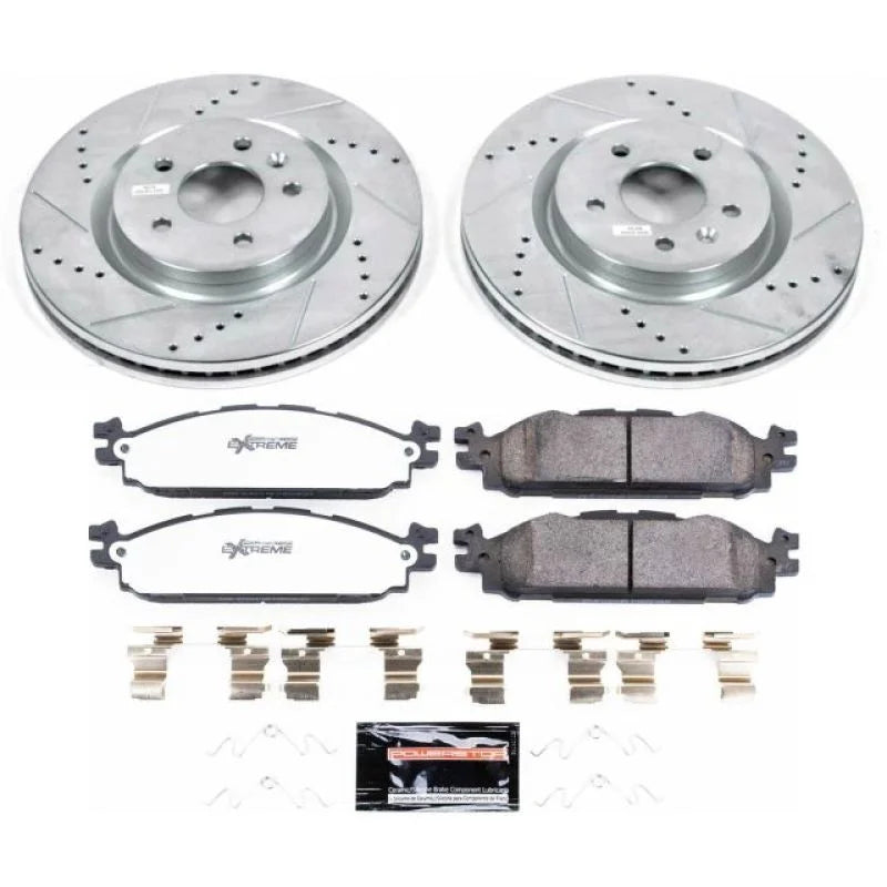PowerStop Z36 & Tow Brake Kit fits 2011-2019 Ford Explorer / 2013-2019 Ford Explorer SPORT / 2012-2019 Ford Flex / 2011-20...