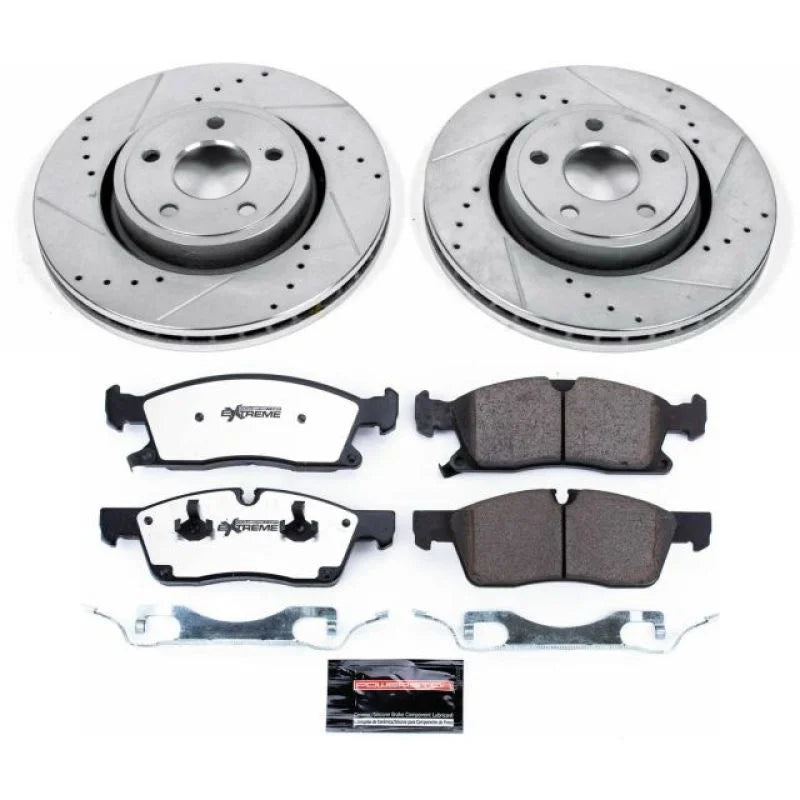 PowerStop Z36 & Tow Brake Kit fits 2012-2020 Dodge DURANGO / 2011-2020 Dodge DURANGO Citadel / 2011-2013 Dodge DURANGO CRE...