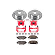 Load image into Gallery viewer, PowerStop Z36 &amp; Tow Brake Kit w/Calipers Rear fits 2010 2011 Dodge Nitro Detonator / 2007-2009 Dodge Nitro R/T / 2009-2011...
