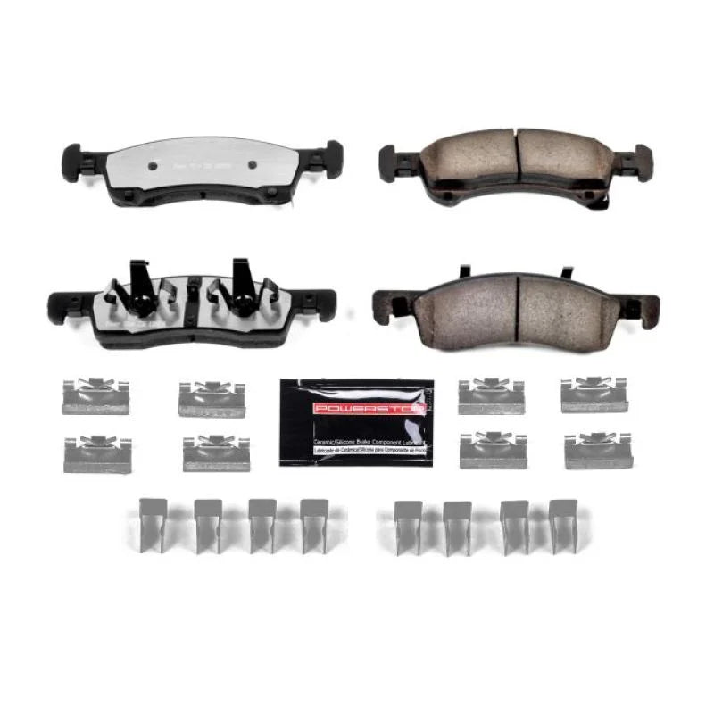 PowerStop Z36 & Tow Brake Pads w/Hardware Front fits 2003-2006 Ford Expedition Eddie / 2006 Ford Expedition KING / 2005 20...