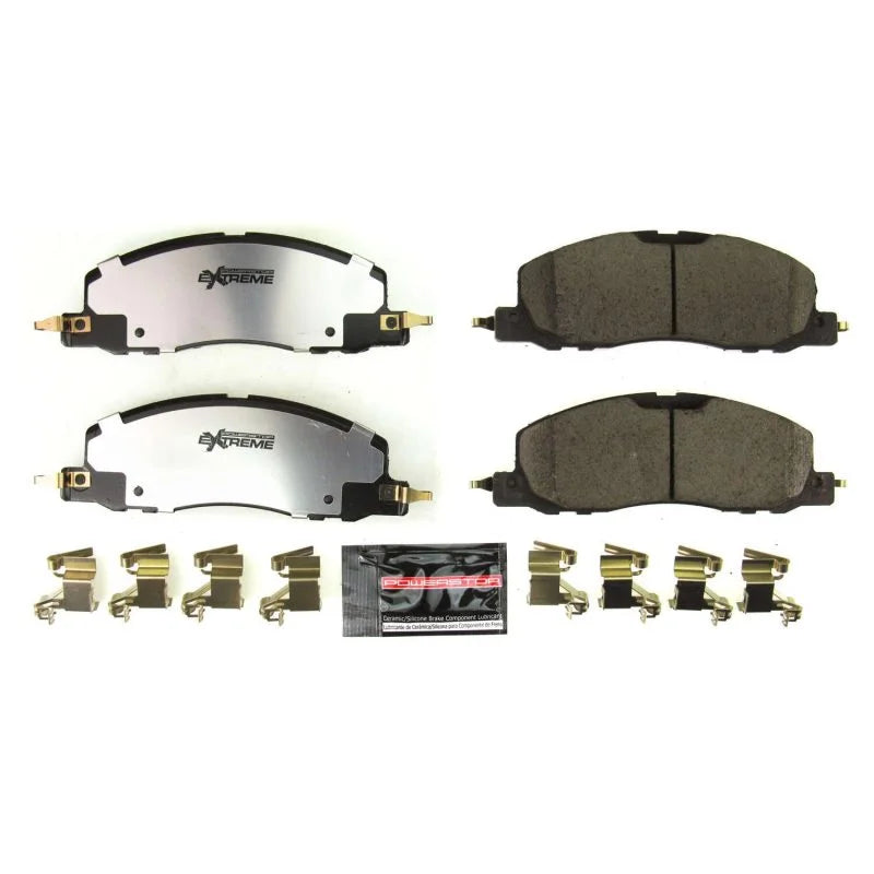 PowerStop Z36 & Tow Front Brake Pads w/Hardware fits 2020-2025 Ford Explorer / 2020 2021 Ford Explorer LIMITED / 2020-2025...