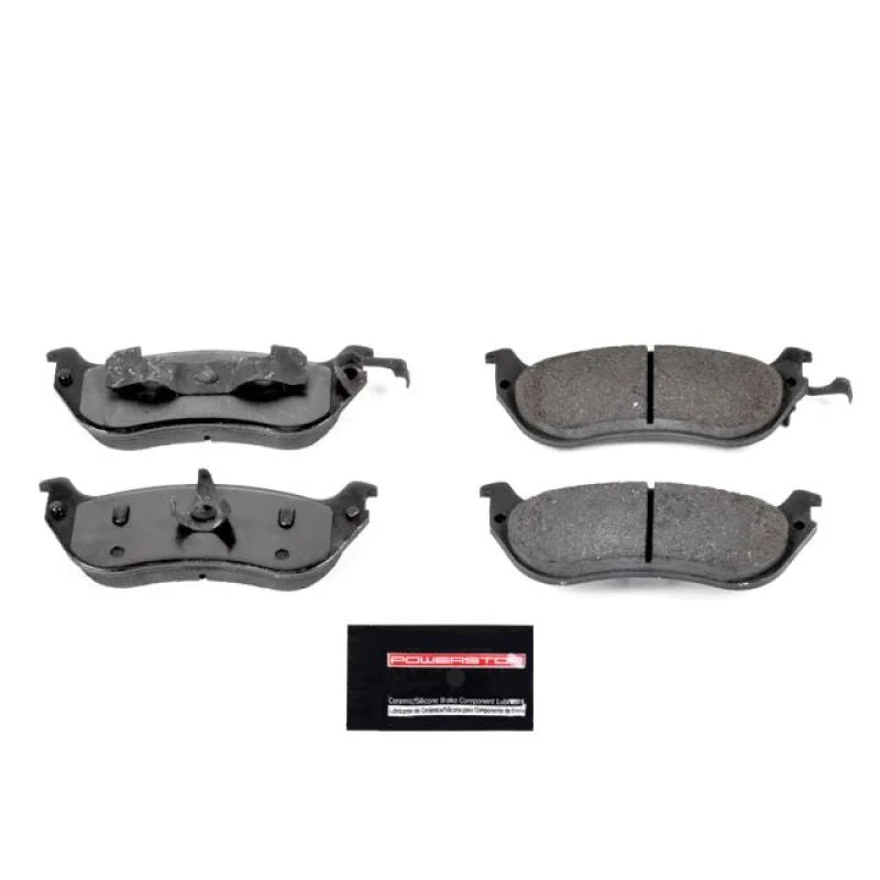 PowerStop Z36 & Tow Rear Brake Pads w/Hardware fits 1996-2002 Ford Crown Victoria / 2002-2005 Ford Explorer Eddie / 2004 2...
