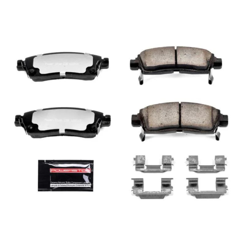 PowerStop Z36 & Tow Rear Brake Pads w/Hardware fits 2012 Buick Enclave / 2008-2011 Buick Enclave CX / 2014-2017 Buick Encl...
