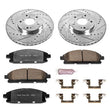 Load image into Gallery viewer, PowerStop Z36 Truck &amp; Tow Brake Kit Front fits 2003-2006 Acura MDX - Main Product View
