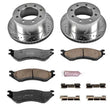 Load image into Gallery viewer, PowerStop Z36 Truck &amp; Tow Brake Kit Rear fits 2001-2002 Dodge Ram 2500 / 2001-2002 Dodge Ram 3500 - Main Product View