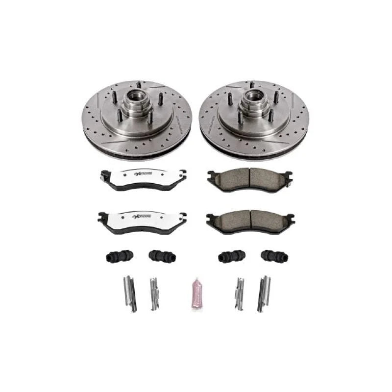 PowerStop Z36 Truck & Tow Brake Kit fits 1997-2000 Ford Expedition Eddie Bauer / 1999-2000 Ford F-150 Lightning / 1998-200...