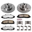 Load image into Gallery viewer, PowerStop Z36 Truck &amp; Tow Brake Kit fits 1997-2000 Ford F-150 / 2000 Ford F-150 Harley-Davidson Edition - Main Product View