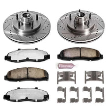 Load image into Gallery viewer, PowerStop Z36 Truck &amp; Tow Brake Kit fits 1997-2000 Ford F-150 / 2000 Ford F-150 Harley-Davidson Edition - Main Product View