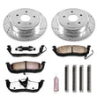 Load image into Gallery viewer, PowerStop Z36 Truck &amp; Tow Brake Kit fits 2005-2010 Jeep Commander / Grand Cherokee - Main Product View