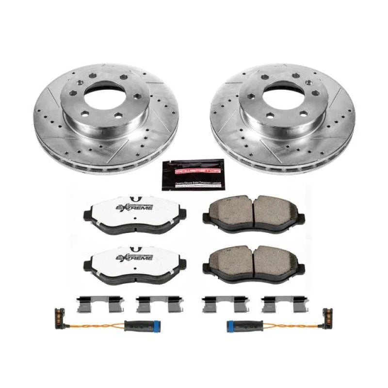 PowerStop Z36 Truck & Tow Brake Kit fits 2007-2009 Dodge Sprinter 2500 / 2007-2018 Freightliner Sprinter 2500 / 2010-2018 ...
