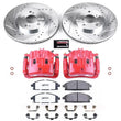 Load image into Gallery viewer, PowerStop Z36 Truck &amp; Tow Brake Kit w/Calipers Front fits 2003-2006 Acura MDX