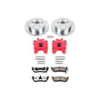 Load image into Gallery viewer, PowerStop Z36 Truck &amp; Tow Brake Kit w/Calipers Rear fits 2003-2007 Jeep Liberty / 2003-2007 Jeep Wrangler