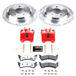 Load image into Gallery viewer, PowerStop Z36 Truck &amp; Tow Brake Kit w/Calipers fits 1995-1998 Jeep Grand / Grand Cherokee