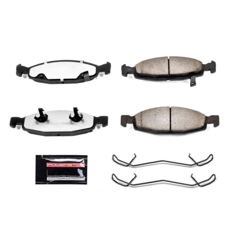 PowerStop Z36 Truck & Tow Brake Pads w/Hardware Front fits 1999-2003 Jeep Grand Cherokee - Main Product View
