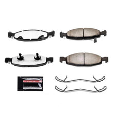 Load image into Gallery viewer, PowerStop Z36 Truck &amp; Tow Brake Pads w/Hardware Front fits 1999-2003 Jeep Grand Cherokee - Main Product View