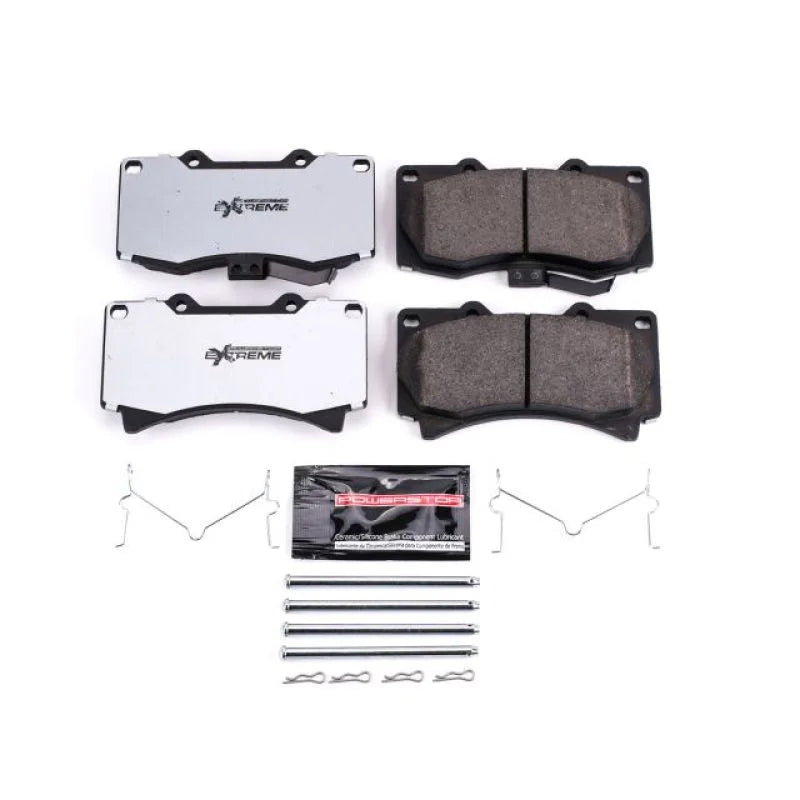 PowerStop Z36 Truck & Tow Brake Pads w/Hardware fits 2006-2010 Hummer H3 / H3T - Main Product View