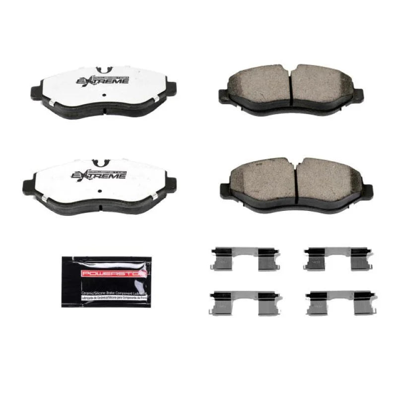 PowerStop Z36 Truck & Tow Brake Pads w/Hardware fits 2007-2009 Dodge Sprinter 2500 / 2007-2018 Freightliner Sprinter 2500 ...