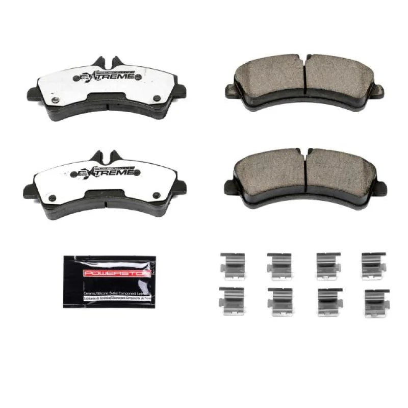 PowerStop Z36 Truck & Tow Brake Pads w/Hardware fits 2007-2009 Dodge Sprinter 3500 / 2007-2018 Freightliner Sprinter 3500 ...