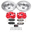 Load image into Gallery viewer, PowerStop Z36 Truck &amp; Tow Front Brake Kit w/Calipers fits 2003-2008 Honda Pilot