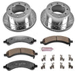 Load image into Gallery viewer, PowerStop Z36 Truck &amp; Tow Rear Brake Kit fits 2003-2008 Chevrolet Express 3500 / 2006-2008 Chevrolet Express 3500 LT / 200...