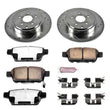 Load image into Gallery viewer, PowerStop Z36 Truck &amp; Tow Rear Brake Kit fits 2006-2014 Honda Ridgeline - Main Product View