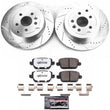 Load image into Gallery viewer, PowerStop Z36 Truck &amp; Tow Rear Brake Kit fits 2008-2012 Land Rover LR2 - Main Product View