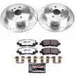 Load image into Gallery viewer, PowerStop Z36 Truck &amp; Tow Rear Brake Kit fits 2008-2013 Toyota Highlander - Main Product View
