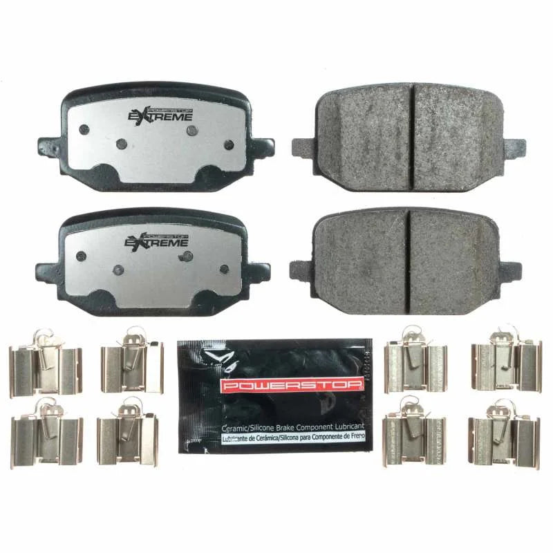 PowerStop Z36 Truck & Tow Rear Brake Pads w/Hardware fits 2020-2025 Ford Explorer / Mustang - Additional View 6