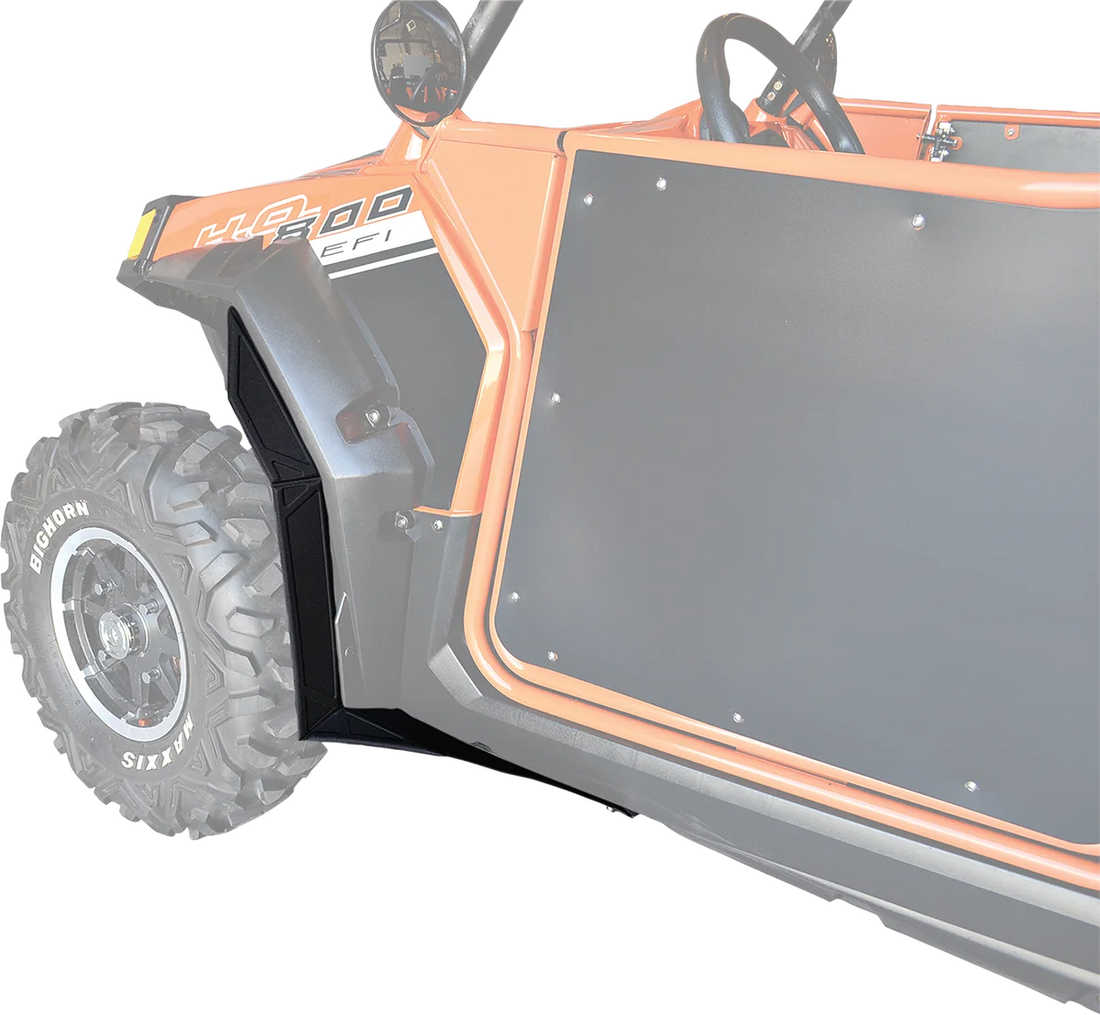 Powermadd Fender Flare Extension Kit - Front 62001 - Side View