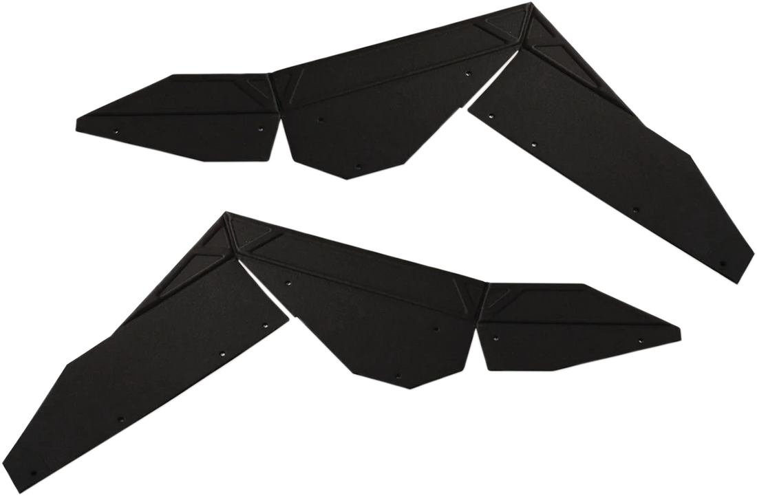 Powermadd Fender Flare Extension Kit - Rear 62002 - Detail View