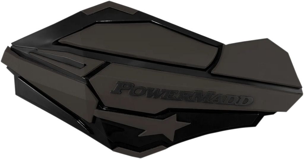 Powermadd Handguards - Black/Charcoal 34411 - Main Product View