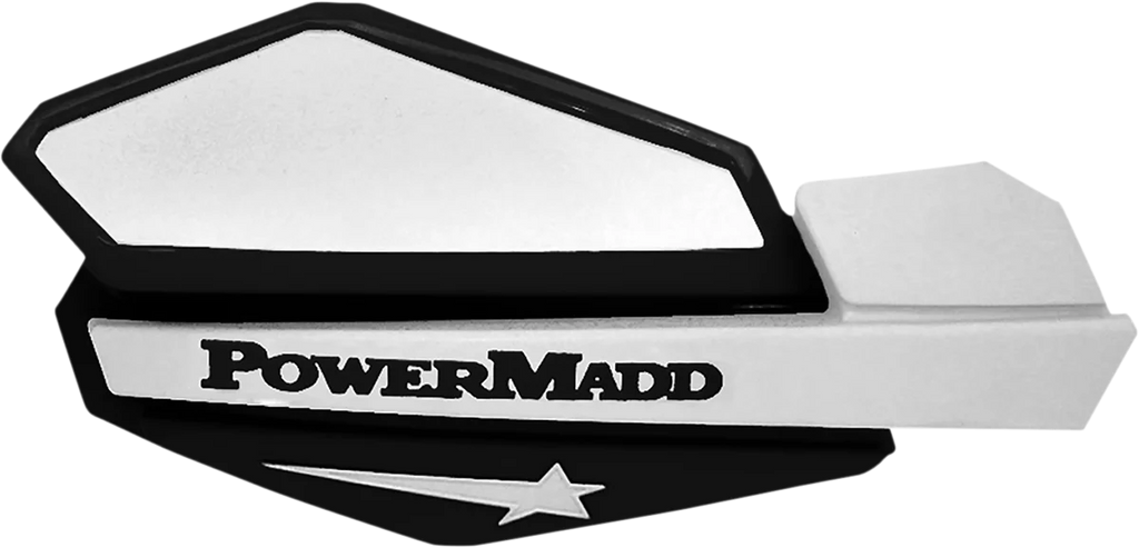 Powermadd Handguards - Black/White 34228 - Main Product View