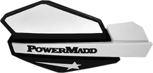 Load image into Gallery viewer, Powermadd Handguards - Black/White 34228 - Main Product View