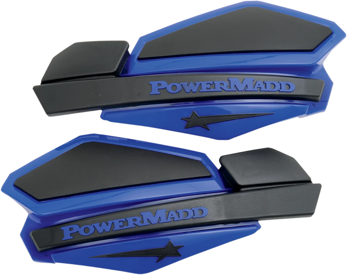 Powermadd Handguards - Blue/Black – CI Motorsports