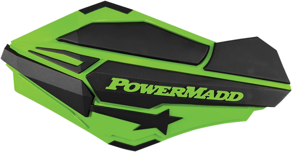 Powermadd Handguards - Red/White 34422 - Side View