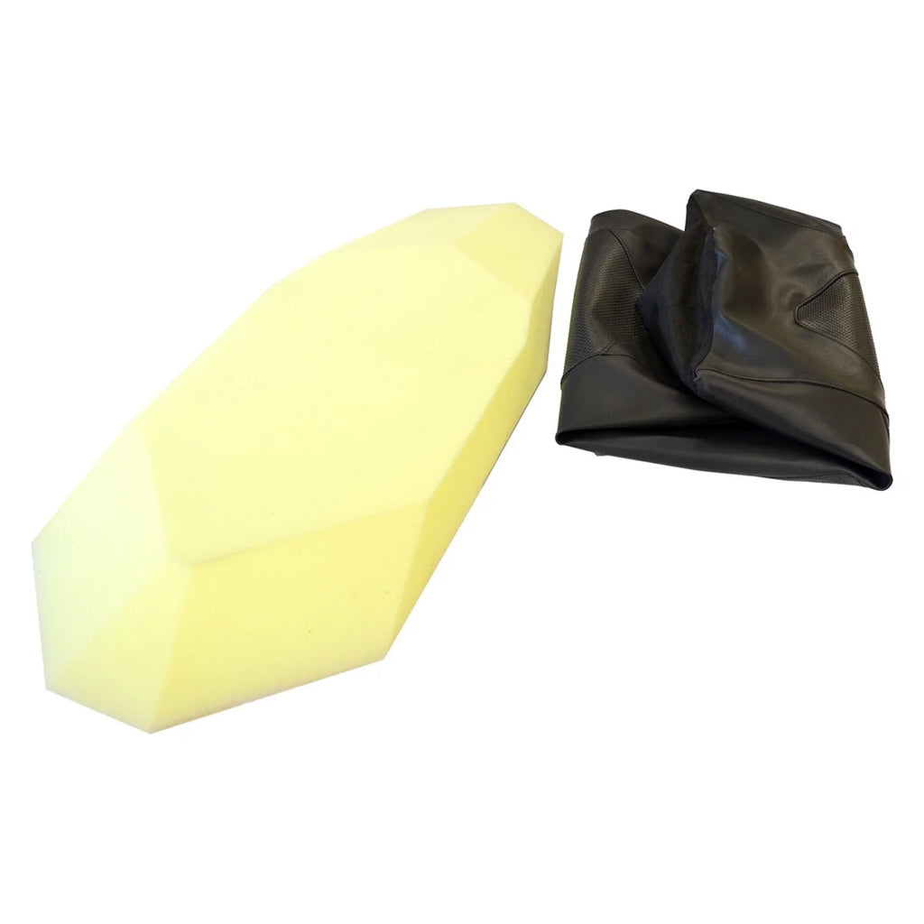 Powermadd High Rise Seat Cover - 1.5" - Black - Ski-Doo 52020 - Main Product View