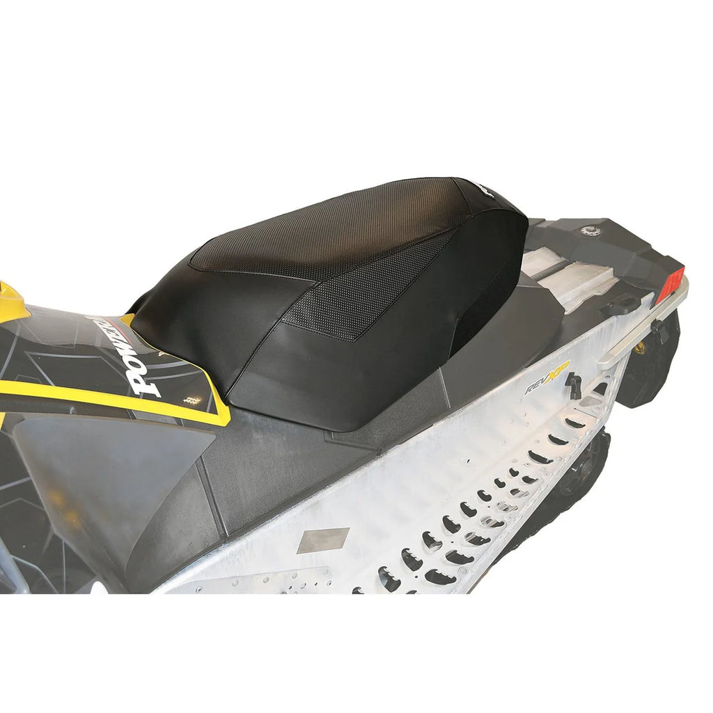 Powermadd High Rise Seat Cover - 1.5" - Black - Ski-Doo 52020 - Side View
