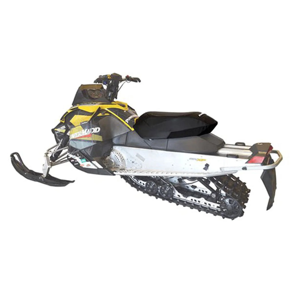 Powermadd High Rise Seat Cover - 1.5" - Black - Ski-Doo 52020 - Installation View