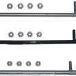 Load image into Gallery viewer, Powermadd Performance Mini-Skis Wear Bars - Side View