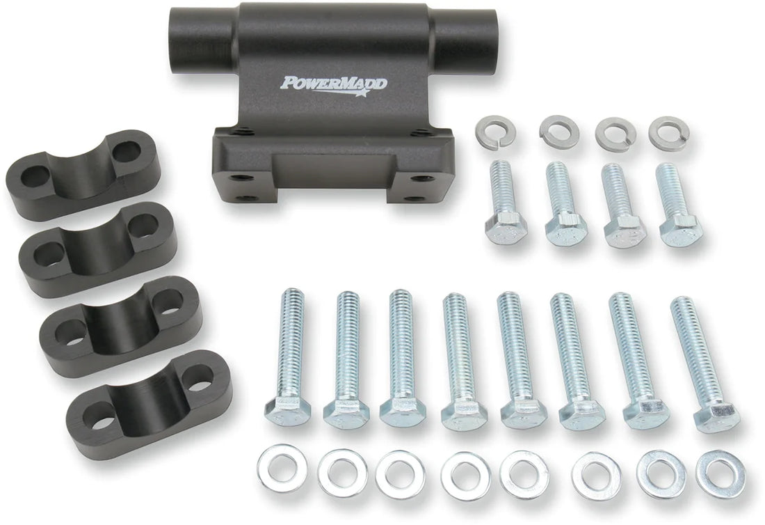 Powermadd Pivot Adapter Kit - Adjustable fits Polaris - Side View