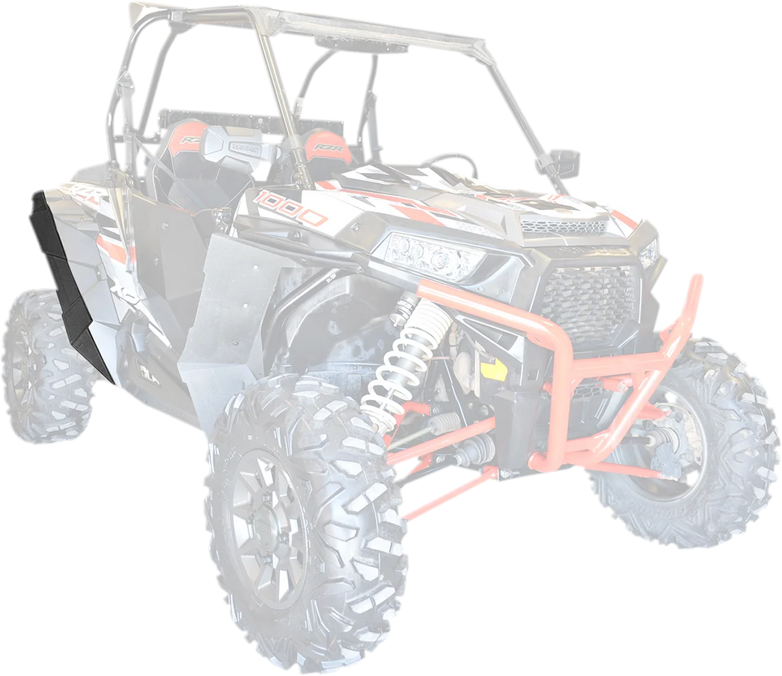 Powermadd Rear Fender Flare Extension Kit 62004 - Back View