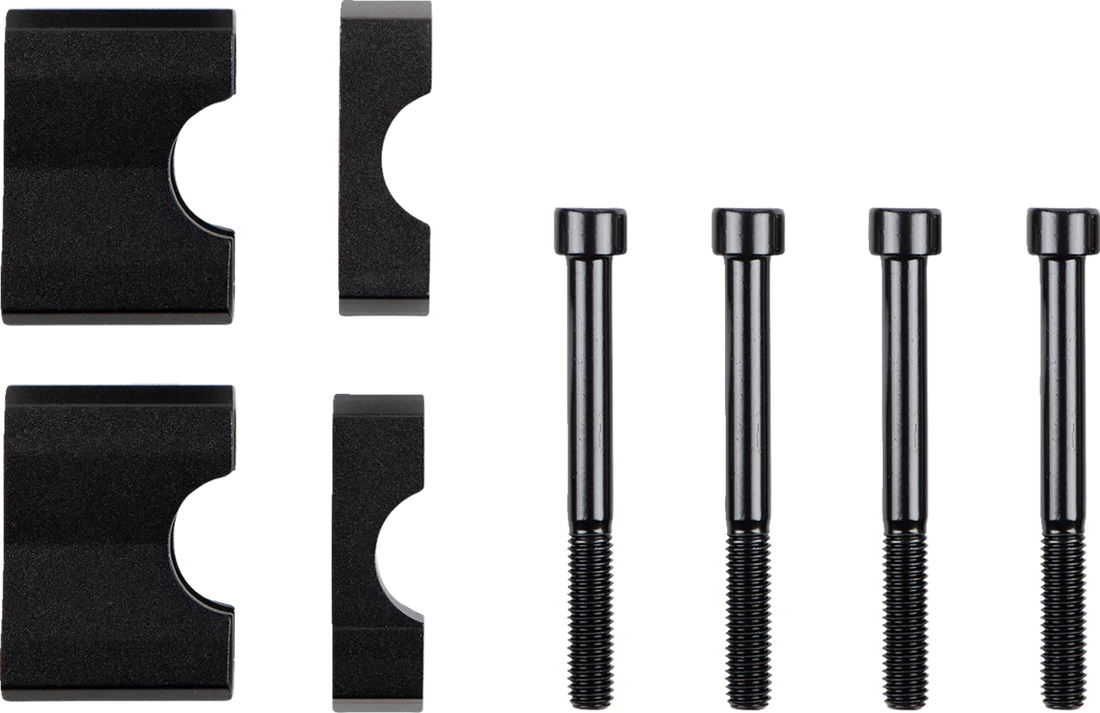 Powermadd Riser w/ Bolts - 1-1/2" 45215 - Side View