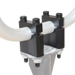 Load image into Gallery viewer, Powermadd Riser w/ Bolts - 1" 45210 - Detail View