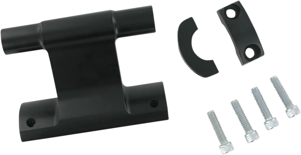 Powermadd Risers - 3" x 4-3/4" - Oversized Handlebars 45433 - Main Product View