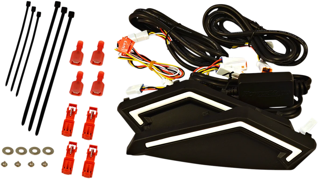 Powermadd Turn Signal Kit - Star Series 34291 - Back View