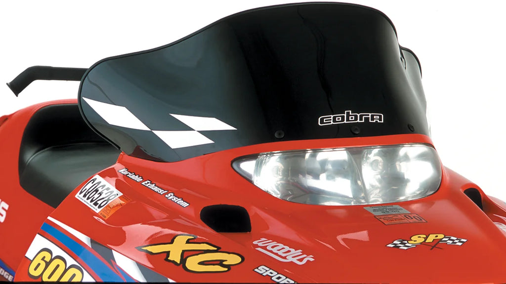 Powermadd Windshield - 11.5" - Black fits Polaris - Main Product View