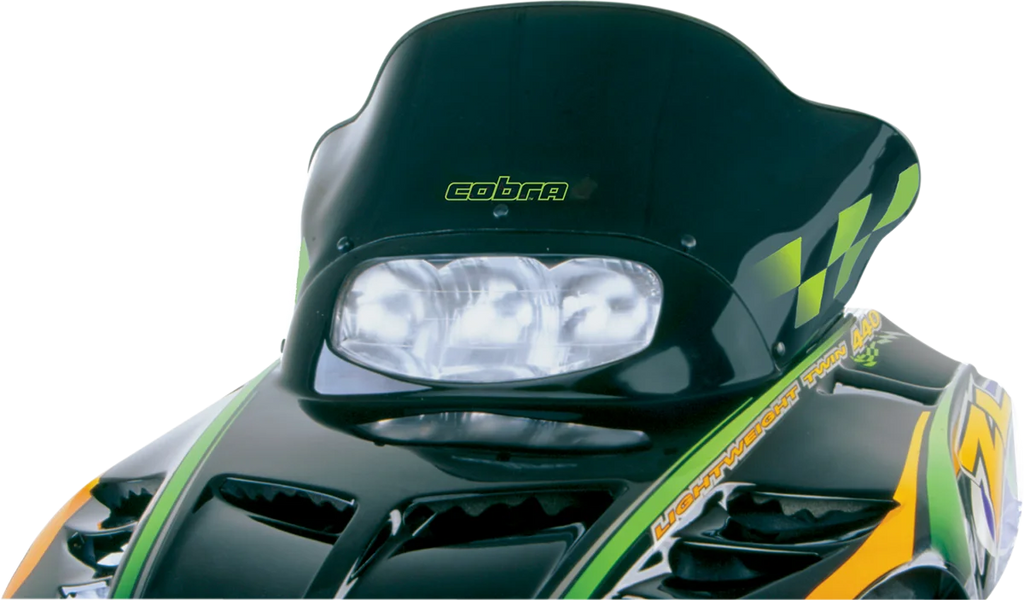Powermadd Windshield - 13.5" - Black fits Arctic Cat - Main Product View